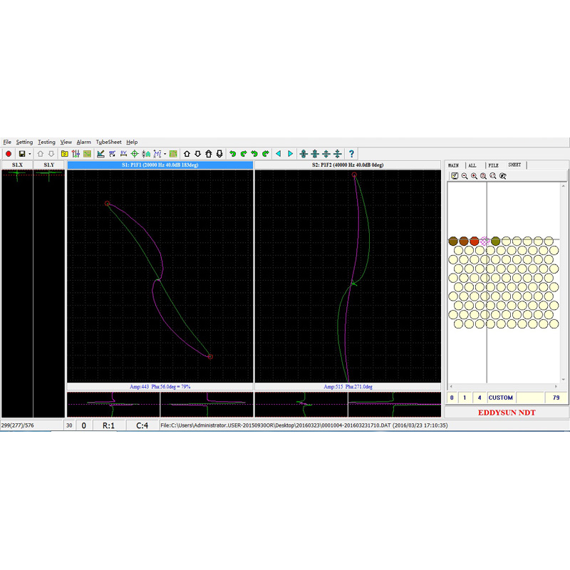 Heat exchanger tube ECT